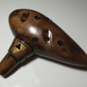 Ocarina Zelda "Betume" de 12 furos